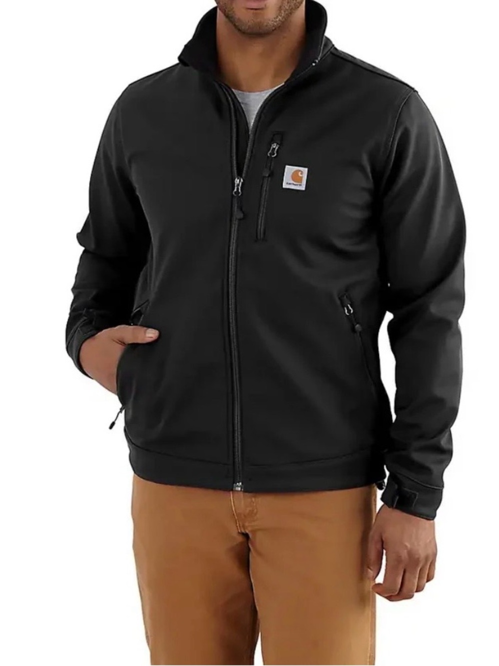 NWOT Carhartt Rain Defender
Relaxed Fit Heavyweight
Softshell Jacket.